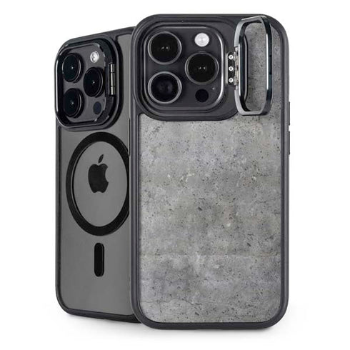 Natural Grey Concrete iPhone 13 Pro Kickstand Case