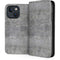 Natural Grey Concrete iPhone 14 Plus Folio Case