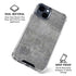 Natural Grey Concrete iPhone 15 Clear Case