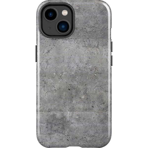 Natural Grey Concrete iPhone 15 Impact Case