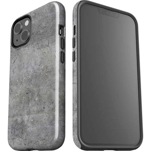 Natural Grey Concrete iPhone 15 Impact Case