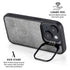 Natural Grey Concrete iPhone 15 Plus Kickstand Case