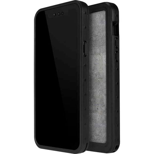 Natural Grey Concrete iPhone 15 Plus Waterproof Case
