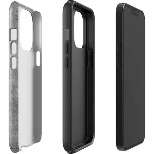 Natural Grey Concrete iPhone 15 Pro Impact Case