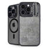 Natural Grey Concrete iPhone 15 Pro Kickstand Case