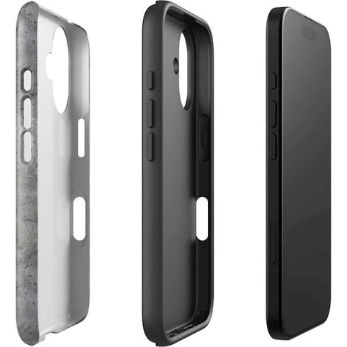 Natural Grey Concrete iPhone 16 Impact Case
