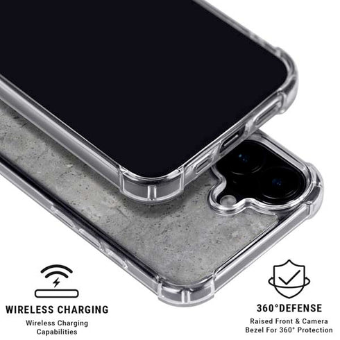 Natural Grey Concrete iPhone 16 Plus MagSafe Case