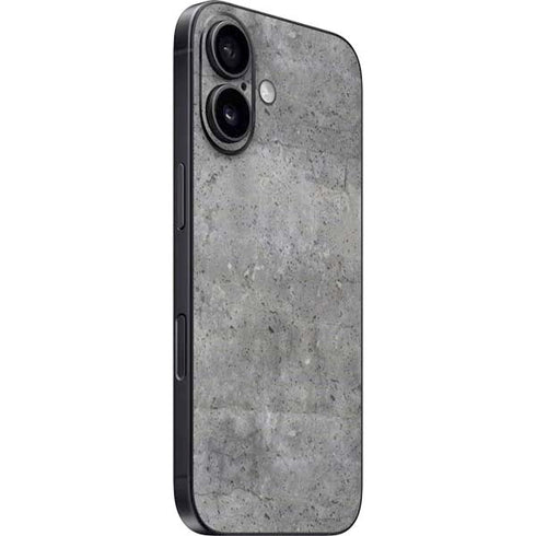Natural Grey Concrete iPhone 16 Plus Skin