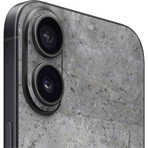 Natural Grey Concrete iPhone 16 Plus Skin
