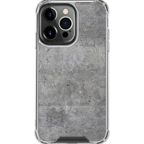 Natural Grey Concrete iPhone 16 Pro Max Clear Case