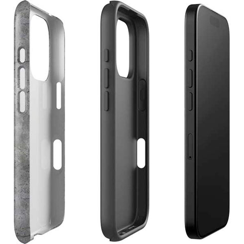 Natural Grey Concrete iPhone 16 Pro Max Impact Case