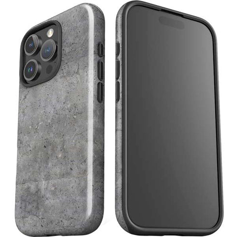 Natural Grey Concrete iPhone 16 Pro Max Impact Case
