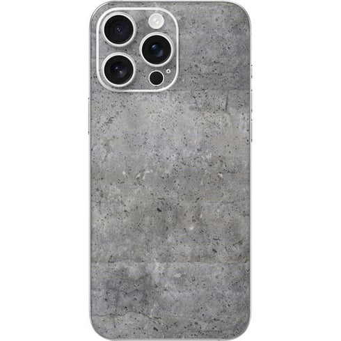 Natural Grey Concrete iPhone 16 Pro Max Skin