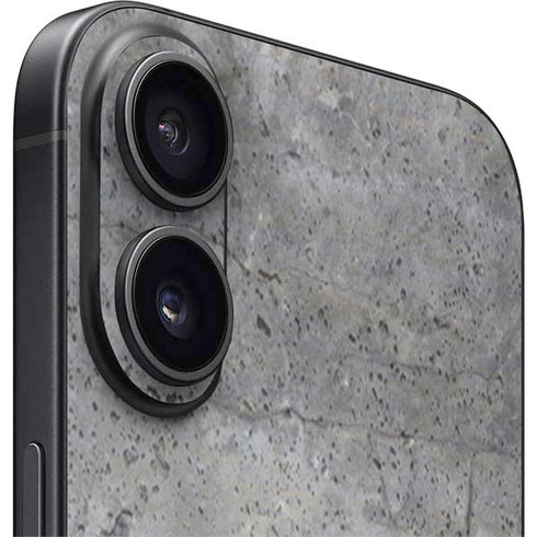 Natural Grey Concrete iPhone 16 Skin