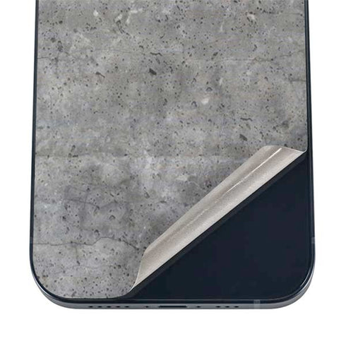 Natural Grey Concrete iPhone 16 Skin