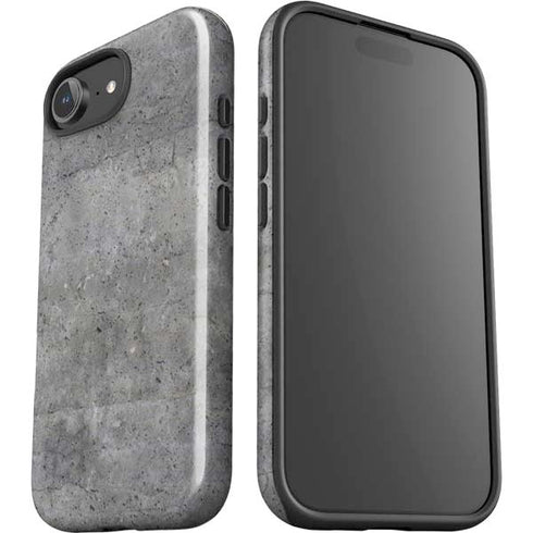 Natural Grey Concrete iPhone 16e Impact Case