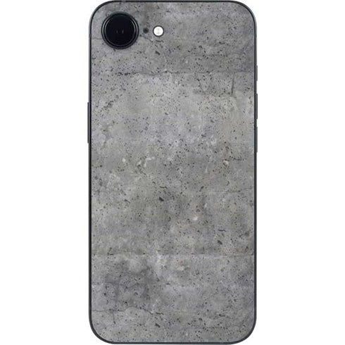 Natural Grey Concrete iPhone 16e Skin