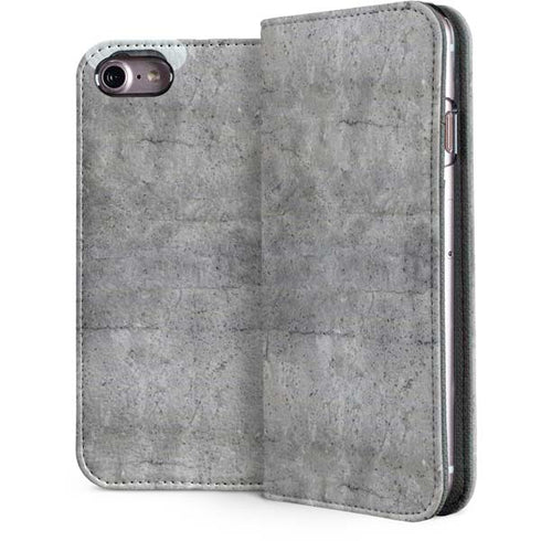Natural Grey Concrete iPhone 7 Folio Case