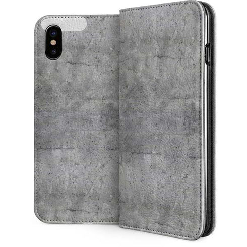 Natural Grey Concrete iPhone 8 Folio Case