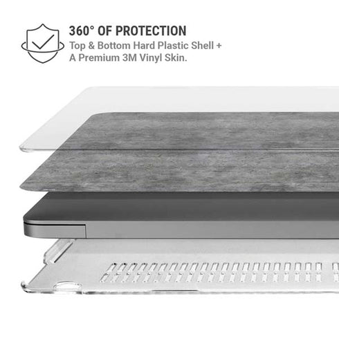 Natural Grey Concrete MacBook Cases