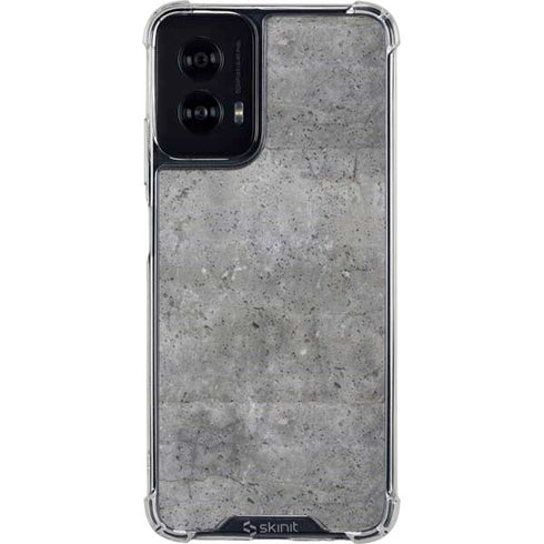 Natural Grey Concrete Moto G Power 5G (2024) Clear Case
