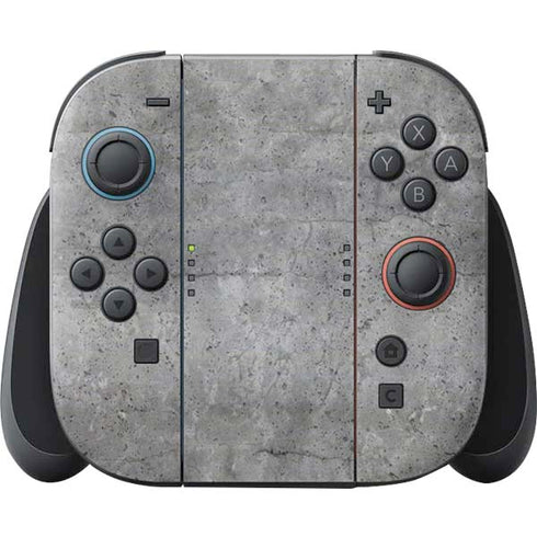 Natural Grey Concrete Nintendo Skins