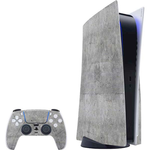 Natural Grey Concrete PlayStation PS5 Skins