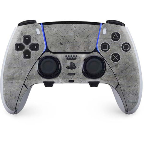 Natural Grey Concrete PS5 DualSense Edge Pro Controller Skin
