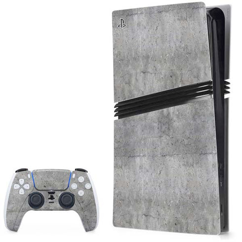 Natural Grey Concrete PlayStation PS5 Skins