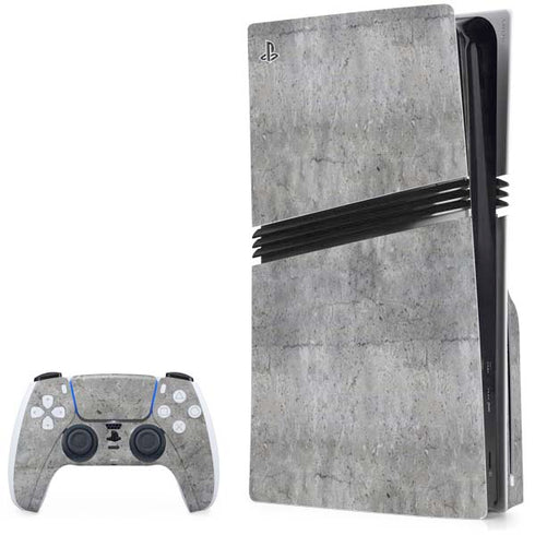 Natural Grey Concrete PlayStation PS5 Skins