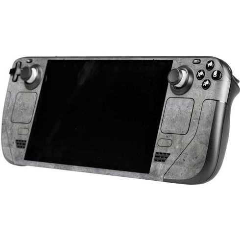 Natural Grey Concrete Steam Deck Handheld Gaming Computer Skin