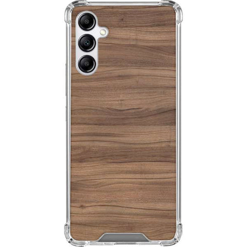 Natural Walnut Wood Gabb Phone 4 Clear Case