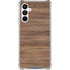 Natural Walnut Wood Galaxy A16 5G Clear Case