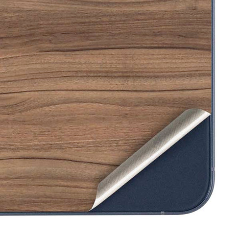 Natural Walnut Wood Galaxy A35 5G Skin
