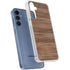 Natural Walnut Wood Galaxy A55 5G Clear Case