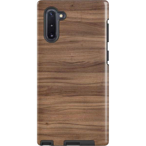 Natural Walnut Wood Galaxy Cases
