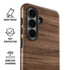 Natural Walnut Wood Galaxy S26 Plus Impact Case