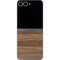 Natural Walnut Wood Galaxy Z Flip6 Skin