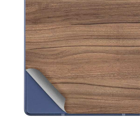 Natural Walnut Wood Galaxy Z Fold6 Skin