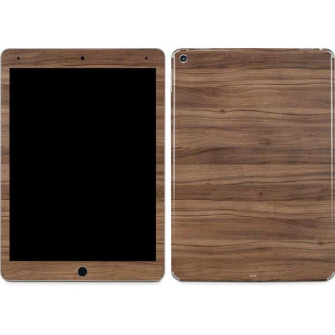 Natural Walnut Wood iPad Skins