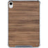 Natural Walnut Wood iPad 11th Gen (2025) Clear Case