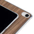 Natural Walnut Wood iPad 11th Gen (2025) Clear Case