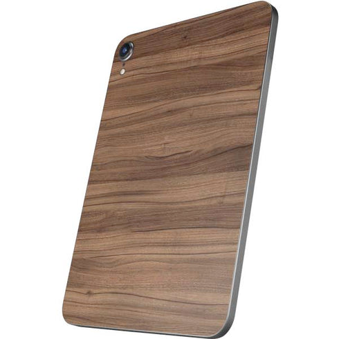 Natural Walnut Wood Apple iPad Mini Skin