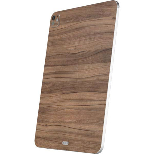 Natural Walnut Wood iPad Pro 13in M4 (2024) Skin