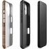 Natural Walnut Wood iPhone 16 Plus Impact Case
