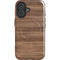 Natural Walnut Wood iPhone 16 Plus Magsafe Impact Case