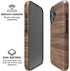 Natural Walnut Wood iPhone 16 Plus Magsafe Impact Case