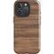 Natural Walnut Wood iPhone 16 Pro Magsafe Impact Case