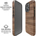 Natural Walnut Wood iPhone 16 Pro Magsafe Impact Case