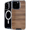 Natural Walnut Wood iPhone 16 Pro Max MagSafe Case